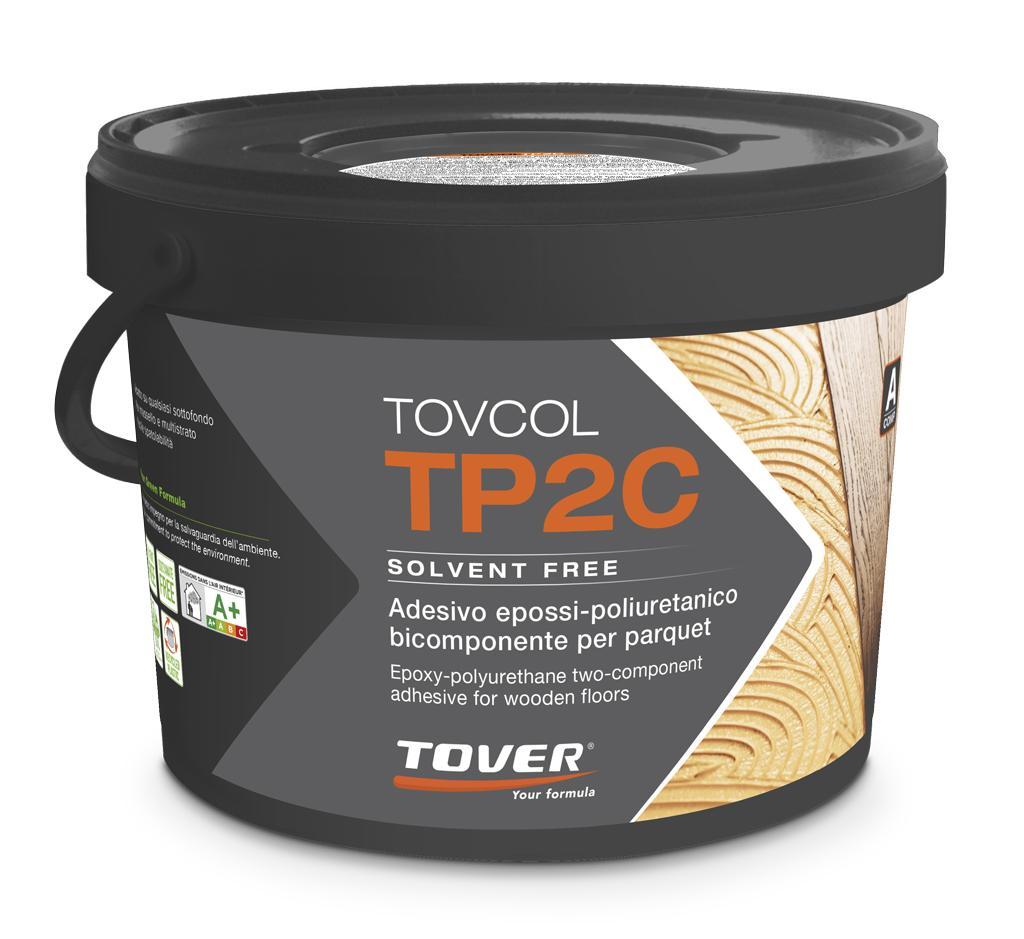 Tovcol TP2C EVO- Adesivo epossi-poliuretanico bicomponente per parquet