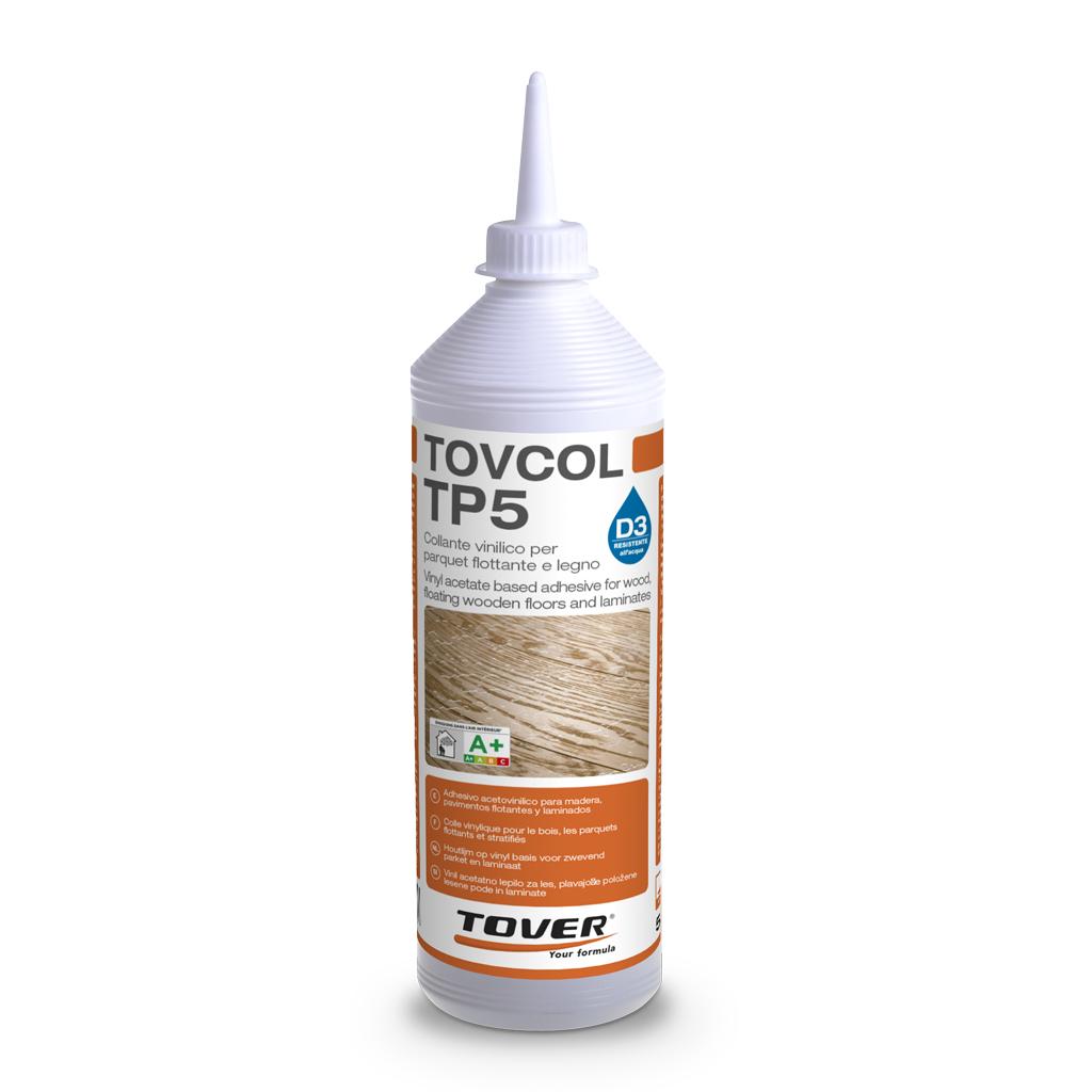 Tovcol TP5 - Adesivo vinilico per legno, parquet flottante e laminato